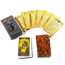 Load image into Gallery viewer, Tarot of the Unknown Third Pocket Printing 78-Card Deck Woodsman or The Frog Divination Fortune Telling Woodsman Sealed
