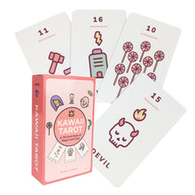 Load image into Gallery viewer, Tarot oracle card mysterious divination comics Tarot card female girl card game board game English playing cards with PDF guide
