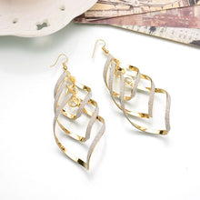Load image into Gallery viewer, Tassel Earrings  Trendy Frosted Stud Earrings Bohemia Long Earring Women Sexy Girls Jewelry Fashion Punk Metal

