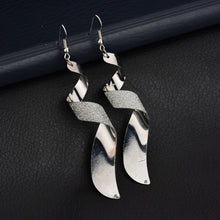 Load image into Gallery viewer, Tassel Earrings  Trendy Frosted Stud Earrings Bohemia Long Earring Women Sexy Girls Jewelry Fashion Punk Metal

