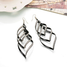 Load image into Gallery viewer, Tassel Earrings  Trendy Frosted Stud Earrings Bohemia Long Earring Women Sexy Girls Jewelry Fashion Punk Metal
