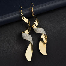 Load image into Gallery viewer, Tassel Earrings  Trendy Frosted Stud Earrings Bohemia Long Earring Women Sexy Girls Jewelry Fashion Punk Metal
