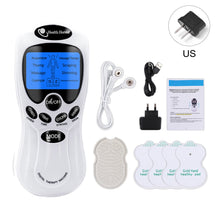 Load image into Gallery viewer, Tens Unit EMS Muscle Stimulation Body Massager Neck Back Foot Hand Leg Cervical Body Electric Relax Massage Instrument Health
