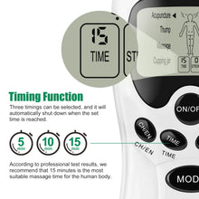 Load image into Gallery viewer, Tens Unit EMS Muscle Stimulation Body Massager Neck Back Foot Hand Leg Cervical Body Electric Relax Massage Instrument Health
