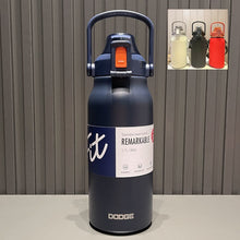 Load image into Gallery viewer, Termos Themo Water Bottle Tumbler Cup Thermal Drinks Stainless Steel Cold and Hot Large Capacity With Straw Children's Thermos
