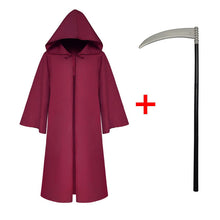 Load image into Gallery viewer, Terror Grim Reaper Costumes Final Destination Hook Sickle Kids Cosplay Carnival Halloween Costume for Kids Reaper of Death
