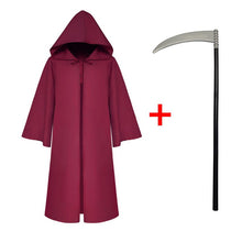 Load image into Gallery viewer, Terror Grim Reaper Costumes Final Destination Hook Sickle Kids Cosplay Carnival Halloween Costume for Kids Reaper of Death
