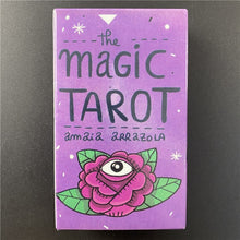 Load image into Gallery viewer, The Magic Tarot Cards Classic Board Games Cards Imaginative Oracle Divination Desk Game Tarot Cards With E-Book
