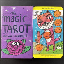 Load image into Gallery viewer, The Magic Tarot Cards Classic Board Games Cards Imaginative Oracle Divination Desk Game Tarot Cards With E-Book
