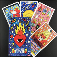 Load image into Gallery viewer, The Magic Tarot Cards Classic Board Games Cards Imaginative Oracle Divination Desk Game Tarot Cards With E-Book
