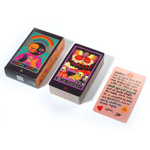 Load image into Gallery viewer, The Rainbow Tarot 78-Card Deck by Sonialazo Divination Fortune Telling Card Game Witchy Beginner Tarot Learning
