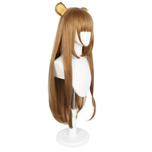 Load image into Gallery viewer, The Rising of the Shield Hero Tate no Yuusha no Nariagari Raphtalia Cosplay Wig Hair Wigs + Ears Hairpins Cosplay Costume
