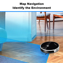 Load image into Gallery viewer, Robot Vacuum Cleaner C30B 6000Pa Suction Map navigation with Memory,Wifi APP Big Electric Water tank
