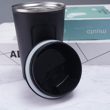 Load image into Gallery viewer, Thermos 304 Stainless Steel American Style Large Mouth Coffee Cup Office Bottle Travel Car Mug Water bottle taza termo cafe
