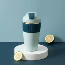 Load image into Gallery viewer, Thermos 304 Stainless Steel American Style Large Mouth Coffee Cup Office Bottle Travel Car Mug Water bottle taza termo cafe
