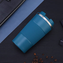 Load image into Gallery viewer, Thermos 304 Stainless Steel American Style Large Mouth Coffee Cup Office Bottle Travel Car Mug Water bottle taza termo cafe
