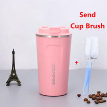 Load image into Gallery viewer, Thermos 304 Stainless Steel American Style Large Mouth Coffee Cup Office Bottle Travel Car Mug Water bottle taza termo cafe

