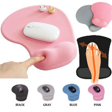 Load image into Gallery viewer, Thicken Mouse Pad Support Wrist Comfort Mouse Pad Mat Mice Mousepad Mat For Game Computer PC Laptop Desk Pads Wristband Support
