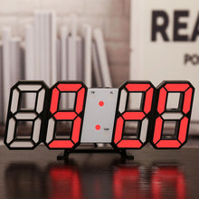Load image into Gallery viewer, Wall Clock Home Living Room Decoration   Large LED Digital   Date Time Electronic Display Table Alarm Clock Wall Home Decor
