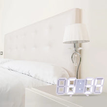 Load image into Gallery viewer, Wall Clock Home Living Room Decoration   Large LED Digital   Date Time Electronic Display Table Alarm Clock Wall Home Decor
