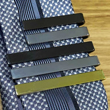 Load image into Gallery viewer, Tie Clip Fashion Style Ties for Men Metal Tone Simple Bar Clasp Practical Necktie Accessories Clasp Tie Pin for Mens Collar Clip
