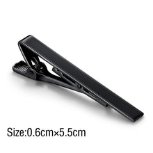 Load image into Gallery viewer, Tie Clip Fashion Style Ties for Men Metal Tone Simple Bar Clasp Practical Necktie Accessories Clasp Tie Pin for Mens Collar Clip
