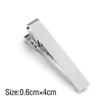 Load image into Gallery viewer, Tie Clip Fashion Style Ties for Men Metal Tone Simple Bar Clasp Practical Necktie Accessories Clasp Tie Pin for Mens Collar Clip
