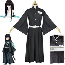 Load image into Gallery viewer, Tokitou Muichirou Cosplay Demon Slayer Kimetsu no Yaiba Costume Kisatsutai Uniform Set Halloween Party Anime Clothes
