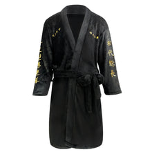 Load image into Gallery viewer, Tokyo Revengers Cosplay Costume Black Bathrobe Manjiro Sano Sleepwear Warm Flannel Robe Autumn Winter Pajamas
