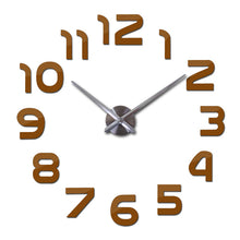 Load image into Gallery viewer, Wall Clock top fashion     reloj de pared quartz watch modern  clocks living room large decorative horloge murale  stickers
