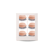 Load image into Gallery viewer, Training Mannequin Head False Eyelash Extension Practice Head Model replacement Silicone Removable Eyelids Makeup Tools
