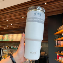 Load image into Gallery viewer, Tyeso Cold Water Stainless Steel Coffee Mug Thermos Tumbler Cups Vacuum Beer Cups Thermos Bottle  Garrafa Termica Termo Alcohol
