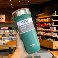 Load image into Gallery viewer, Tyeso Cold Water Stainless Steel Coffee Mug Thermos Tumbler Cups Vacuum Beer Cups Thermos Bottle  Garrafa Termica Termo Alcohol
