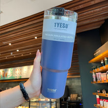 Load image into Gallery viewer, Tyeso Cold Water Stainless Steel Coffee Mug Thermos Tumbler Cups Vacuum Beer Cups Thermos Bottle  Garrafa Termica Termo Alcohol

