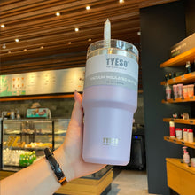Load image into Gallery viewer, Tyeso Cold Water Stainless Steel Coffee Mug Thermos Tumbler Cups Vacuum Beer Cups Thermos Bottle  Garrafa Termica Termo Alcohol

