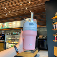 Load image into Gallery viewer, Tyeso Cold Water Stainless Steel Coffee Mug Thermos Tumbler Cups Vacuum Beer Cups Thermos Bottle  Garrafa Termica Termo Alcohol
