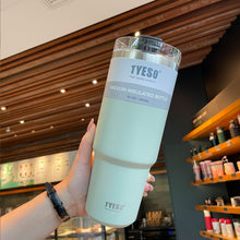 Load image into Gallery viewer, Tyeso Cold Water Stainless Steel Coffee Mug Thermos Tumbler Cups Vacuum Beer Cups Thermos Bottle  Garrafa Termica Termo Alcohol
