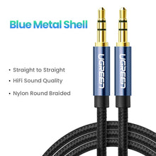 Load image into Gallery viewer, UGREEN Aux Cable Speaker Cable 3.5mm Cable for Car Headphone Audio 3.5mm Jack Speaker for Samsung Xiaomi Cable Aux 3.5mm
