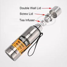 Load image into Gallery viewer, Large Capacity Stainless Steel Thermos Portable Vacuum Flask Insulated Tumbler with Rope Thermo Bottle 500/700/1000/1500ml

