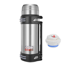 Load image into Gallery viewer, UPORS Large Capacity Thermos with Strap 304 Stainless Steel Thermos Bottle Portable Outdoor Travel Insulated Cup Vacuum Flask
