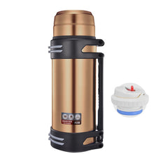 Load image into Gallery viewer, UPORS Large Capacity Thermos with Strap 304 Stainless Steel Thermos Bottle Portable Outdoor Travel Insulated Cup Vacuum Flask
