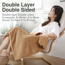 Load image into Gallery viewer, USB Electric Blanket Soft Thicker Heater Bed Warmer Machine Washable Thermostat Electric Heating Mat For Home Office 60*80cm
