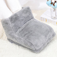 Load image into Gallery viewer, USB Electric Foot Warmer Heater Power Saving Warm Foot Cover Feet Heating Pads

