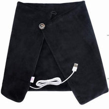 Load image into Gallery viewer, USB Warm Electric Heating Shawl Soft Warm Fleece Heating Pad for Home Office Winter Warm Neck Shoulder Electric Blankets
