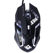 Load image into Gallery viewer, USB Wired Gaming Mouse Pink Computer Professional E-sports Mouse 2400 DPI Colorful Backlit Silent Mouse for Lol Data Laptop Pc

