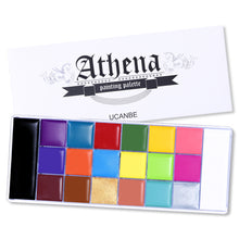 Load image into Gallery viewer, 20 Colors Face Body Painting Oil Safe Kids Flash Tattoo Painting Art Halloween Party Makeup Fancy Dress Beauty Palette
