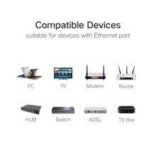 Load image into Gallery viewer, Connector 8P8C Modular Ethernet Cable Head Plug Gold-plated Cat 6 Crimp Network RJ 45 Crimper Connector Cat6
