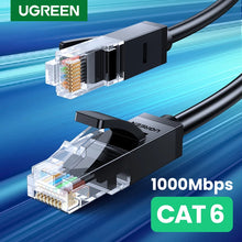 Load image into Gallery viewer, Ethernet Cable 1000Mbps Cat 6 Network Lan Cord UTP Gigabit Networking Wire For Laptop Router RJ45 CAT6 Ethernet Cable

