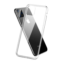 Load image into Gallery viewer, Ultra Thin Clear Case For iPhone 11 12 Pro Max XS Max XR X Soft TPU Silicone For iPhone 5 6 6s 7 8 SE 2020 Back Cover Phone Case
