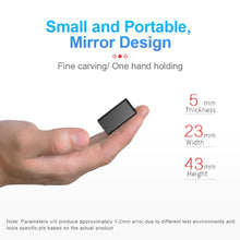 Load image into Gallery viewer, Ultra-Thin Mini Voice Recorder Espia 4-32GB Digtal Professional Sound Activated Dictaphone HD Noise Reduce Recording MP3 Player
